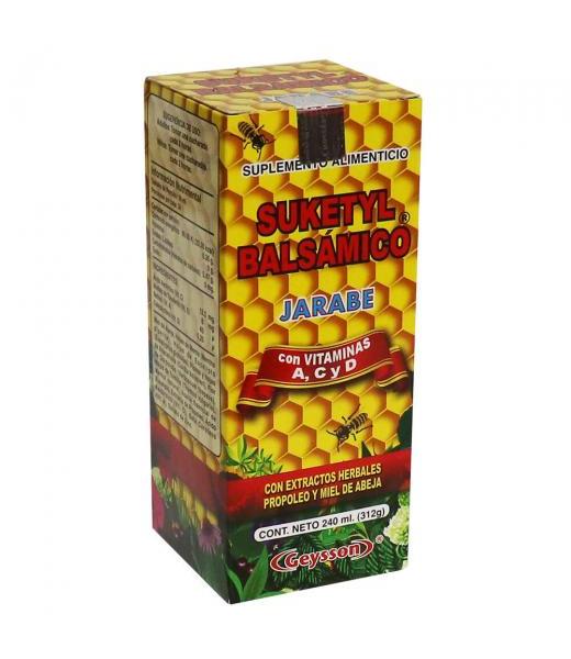 JARABE SUKETIL BALSAMICO C 240ML. CON VIT. A Y D GEYSSON