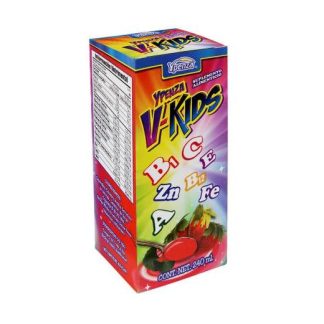 JARABE V-KIDS SABOR FRESA 240ML SOLO PARA DIABETICOS
