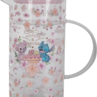 JARRA DE VIDRIO STITCH ROSA STITCH