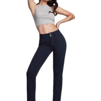 JEANS CINTURA ALTA AZUL INDIGO SEVEN JEANS