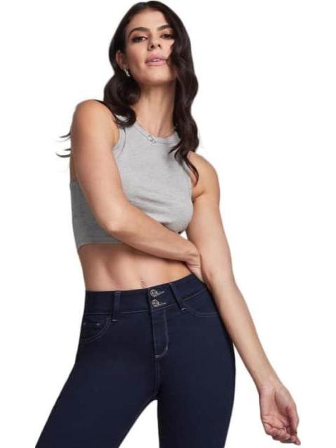 JEANS CINTURA ALTA AZUL INDIGO SEVEN JEANS - Image 3