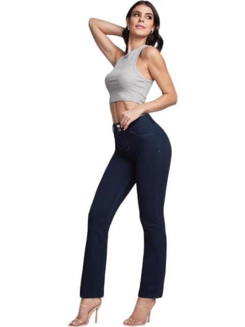 JEANS CINTURA ALTA AZUL INDIGO SEVEN JEANS - Image 5