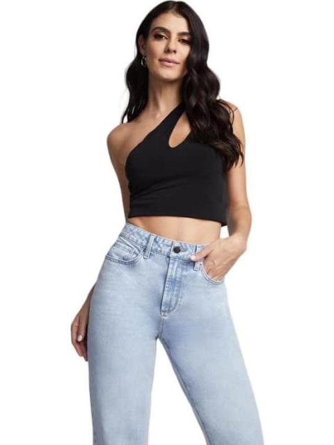 JEANS MOM CINTURA SUPERALTA GRIS SEVEN JEANS - Image 3