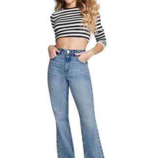 JEANS SEMICAMPANA GRIS SEVEN JEANS