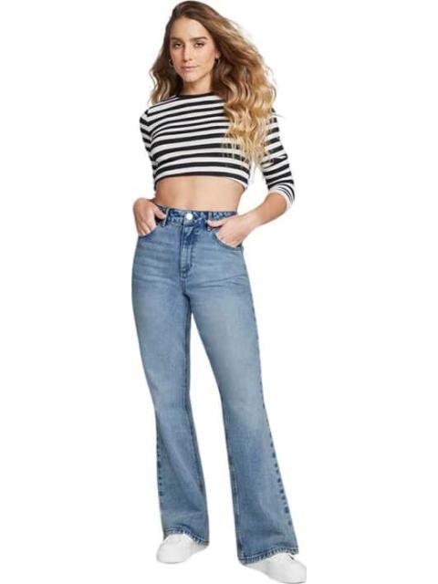 JEANS SEMICAMPANA GRIS SEVEN JEANS