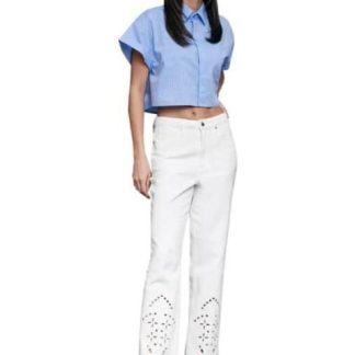 JEANS SKINNY CINTURA ALTA BLANCO ATMOSPHERE DNM