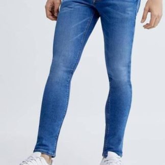 JEANS SKINNY FIT CINTURA REGULAR GRIS GOODYEAR