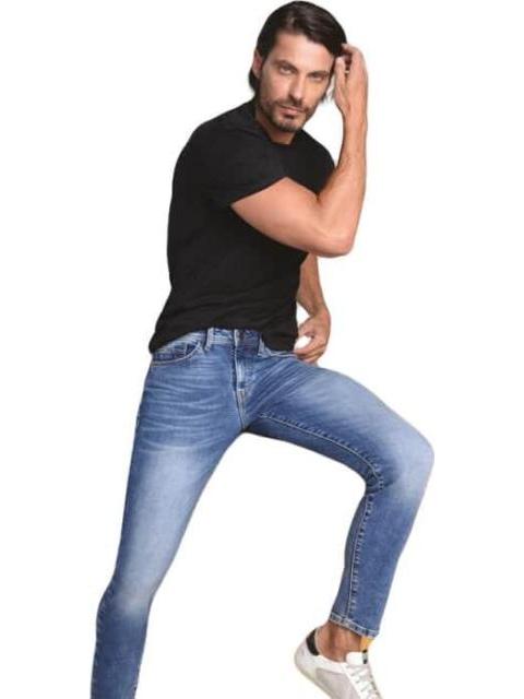 JEANS SKINNY GRIS SEVEN JEANS