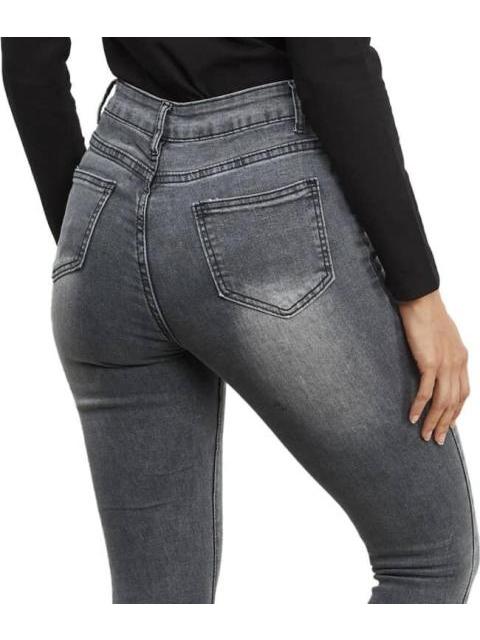 JEANS SUPERSKINNY CINTURA ALTA GRIS ATMOSPHERE DNM - Image 3