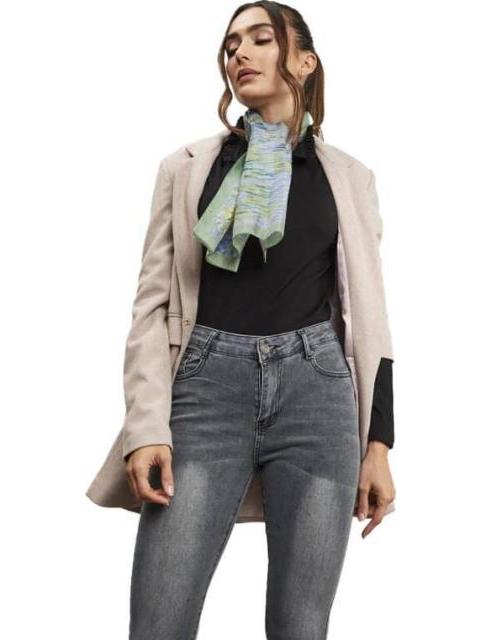 JEANS SUPERSKINNY CINTURA ALTA GRIS ATMOSPHERE DNM - Image 5