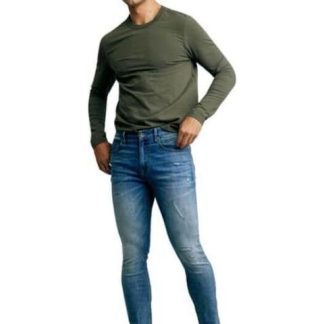 JEANS SUPER SKINNY GRIS HARD SODA