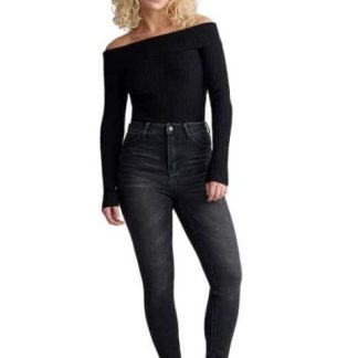 JEANS SUPER SKINNY NEGRO ATMOSPHERE DNM