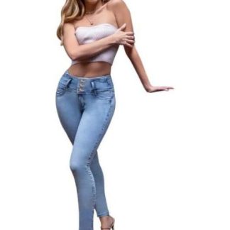 JEANS SUPERSKINNY BLEACH FERGINO