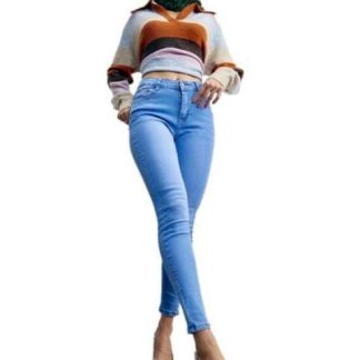 JEANS SUPERSKINNY CINTURA ALTA AZUL ATMOSPHERE DNM