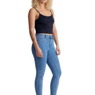 JEANS SUPERSKINNY CINTURA ALTA BLEACH ATMOSPHERE DNM