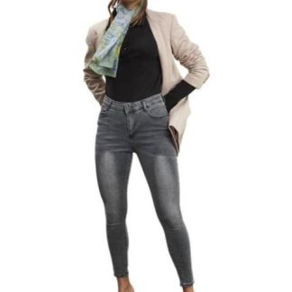 JEANS SUPERSKINNY CINTURA ALTA GRIS ATMOSPHERE DNM
