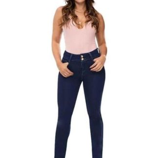 JEANS SUPERSKINNY CINTURA ALTA GRIS FERGINO