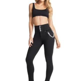 JEANS SUPERSKINNY NEGRO SEVEN JEANS