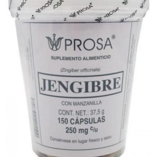 JENGIBRE CON MANZANILLA 150 CAP PROSA