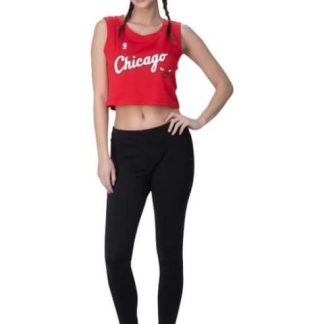 JERSEY CHICAGO CROP ROJO NBA