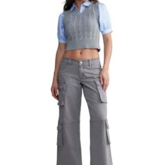 JOGGER CINTURA REGULAR GRIS SANTA LOLA