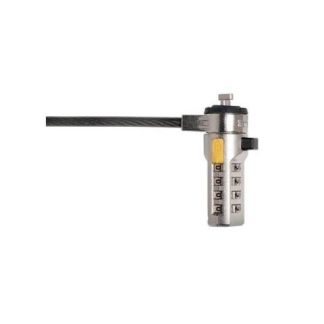 KENSINGTON CANDADO DE COMBINACION PARA LAPTOPS K67819WW 1.8 METROS NEGRO-AMARILLO