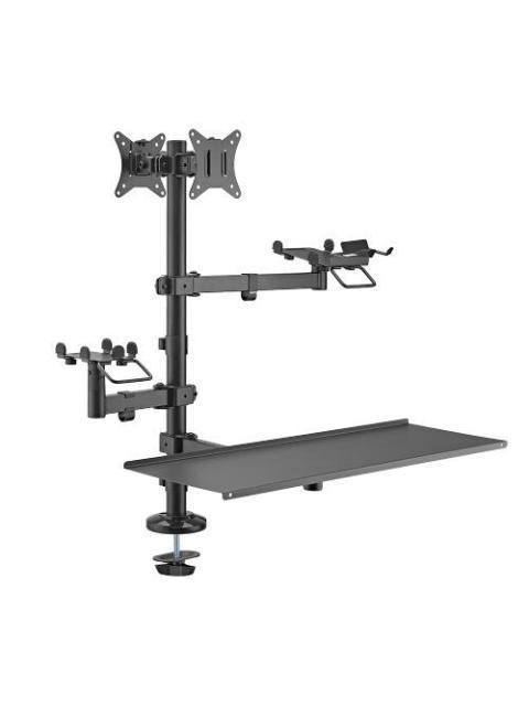 KENSINGTON SOPORTE DE ESCRITORIO PARA 2 MONITORES 17 - 32 HASTA 18KG