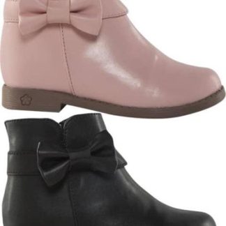 KIT BOTIN CON MOÑO NEGRO VIVIS SHOES KIDS