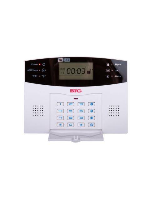 KIT DE ALARMA BOLIDE INALAMBRICO BTGAK2 CONEXION WIFI Y 4G MONITOREO POR APLICACION MOVIL