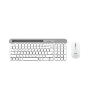KIT DE TECLADO Y MOUSE ACTECK CREATOR VIRTUOS SILK MK720 INALAMBRICO BLUETOOTH BLANCO (ESPANOL)