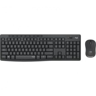 KIT DE TECLADO Y MOUSE LOGITECH MK295 SILENT INALAMBRICO USB NEGRO (ESPANOL)