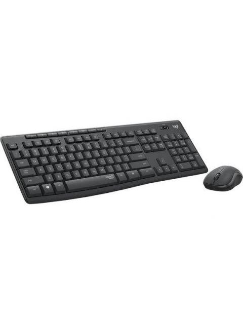KIT DE TECLADO Y MOUSE LOGITECH MK295 SILENT INALAMBRICO USB NEGRO (ESPANOL) - Image 3