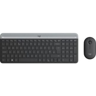 KIT DE TECLADO Y MOUSE LOGITECH MK470 RF INALAMBRICO USB NEGRO-GRAFITO (ESPANOL)