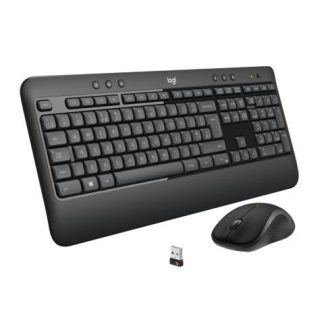 KIT DE TECLADO Y MOUSE LOGITECH MK540 ADVANCE RF INALAMBRICO USB NEGRO-BLANCO (ESPANOL)
