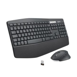 KIT DE TECLADO Y MOUSE LOGITECH MK850 INALAMBRICO RF INALAMBRICO + BLUETOOTH NEGRO (ESPANOL)
