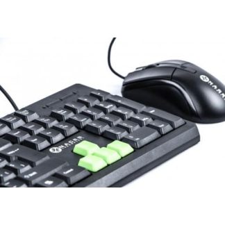 KIT DE TECLADO Y MOUSE NACEB NA-457 ALAMBRICO USB NEGRO (ESPANOL)