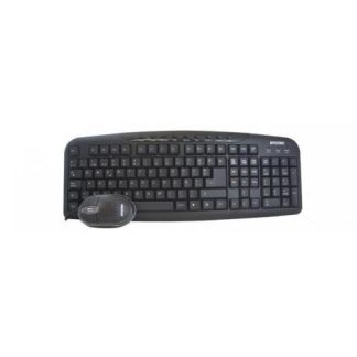 KIT DE TECLADO Y MOUSE NACEB NA-618 ALAMBRICO USB NEGRO (ESPANOL)