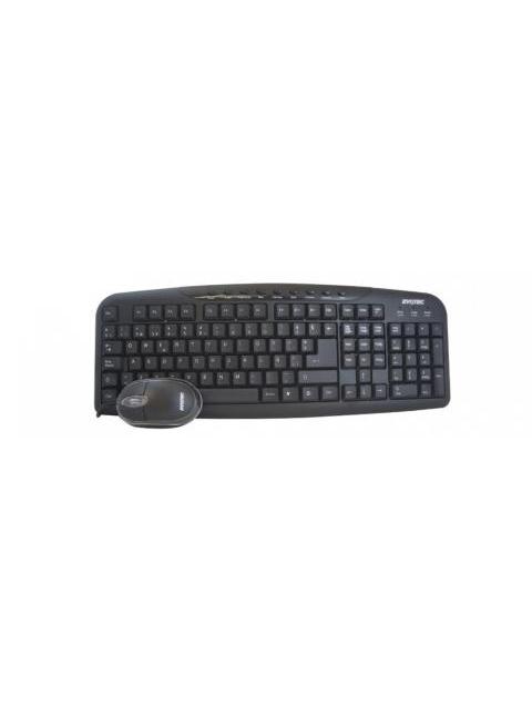 KIT DE TECLADO Y MOUSE NACEB NA-618 ALAMBRICO USB NEGRO (ESPANOL)