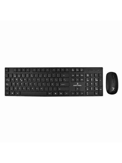 KIT DE TECLADO Y MOUSE PERFECT CHOICE DUST INALAMBRICO USB NEGRO (ESPANOL)