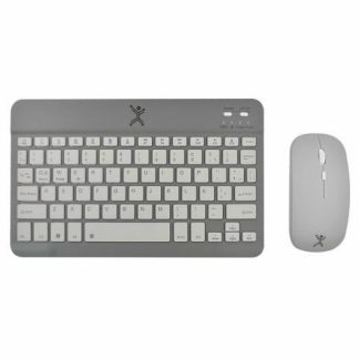 KIT DE TECLADO Y MOUSE PERFECT CHOICE GENOVA INALAMBRICO RF INALAMBRICO + BLUETOOTH NEGRO (ESPANOL)
