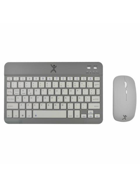 KIT DE TECLADO Y MOUSE PERFECT CHOICE GENOVA INALAMBRICO RF INALAMBRICO + BLUETOOTH NEGRO (ESPANOL)