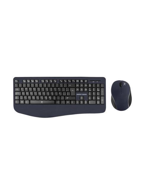 KIT DE TECLADO Y MOUSE PERFECT CHOICE PC-201236 RF INALAMBRICO NEGRO (ESPANOL)
