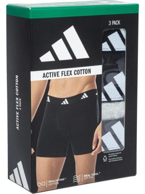 KIT ROPA INTERIOR BOXER TRUSA ADIDAS UNDERWEAR 4917 BLANCO/NEGRO ADIDAS UNDERWEAR - Image 4