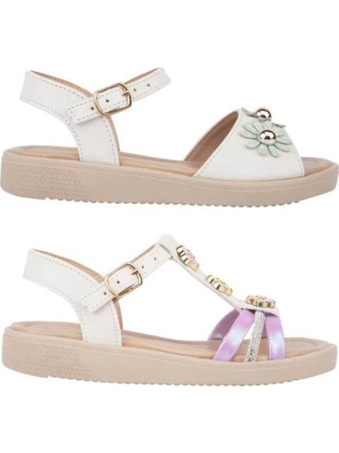 KIT SANDALIA CASUAL BEIGE/HUESO VIVIS SHOES KIDS