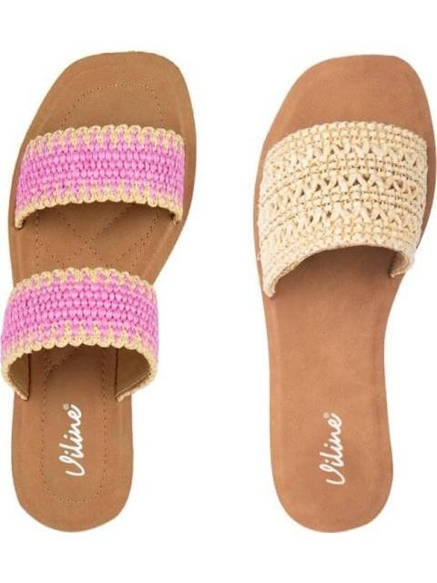 KIT SANDALIAS PLANAS MULTICOLOR VI LINE - Image 3