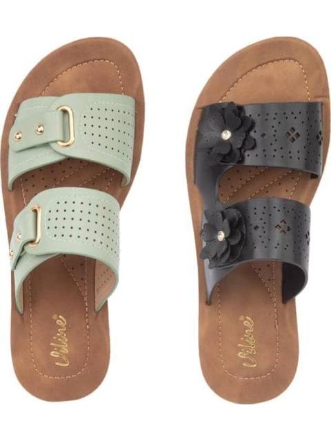 KIT SANDALIAS PLANAS MULTICOLOR VI LINE - Image 3