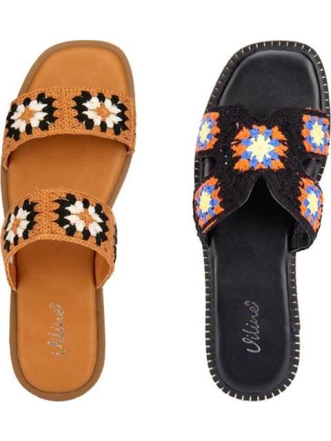 KIT SANDALIAS TEJIDAS MULTICOLOR VI LINE - Image 3