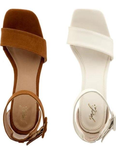 KIT SANDALIAS TACON ANCHO MULTICOLOR YAELI - Image 3