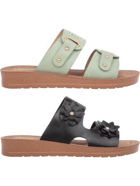 KIT SANDALIAS PLANAS MULTICOLOR VI LINE