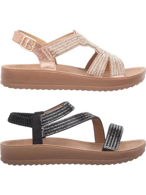 KIT SANDALIAS PLANAS MULTICOLOR VI LINE